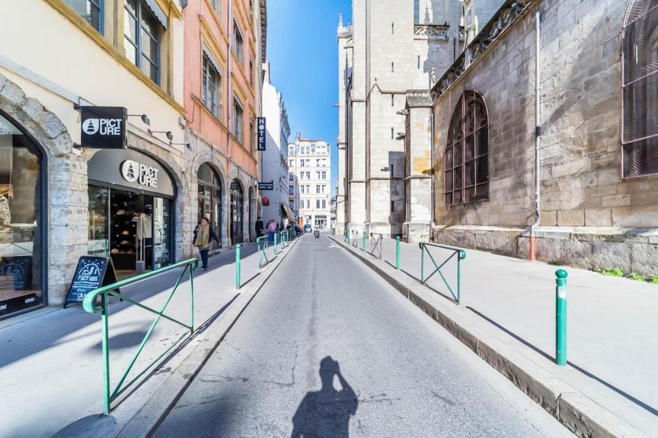 The Pleney Charming 2 People - Cordeliers Appartement Lyon Buitenkant foto